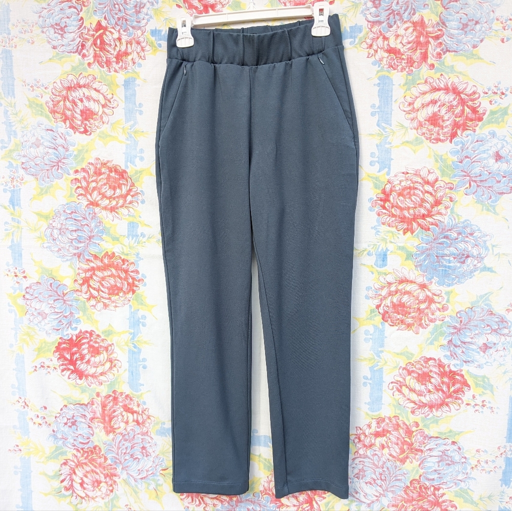 Gray Universal Standard Smart Signature Ponte Pants 2XS/6-8